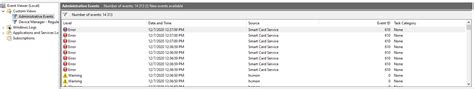 smart card service event id 610 windows 10|Windows 10 Smart Card Services not working .